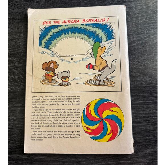 VTG 1958 Tom And Jerrys Winter Fun MGM Dell Giant Comic Book - Picture 2 of 4